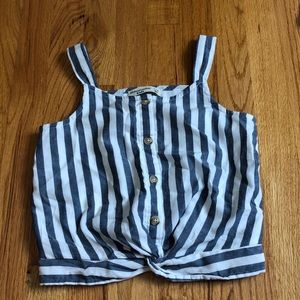 Abercrombie kids twist front tank